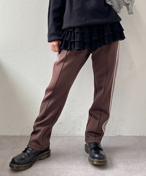 PENNEYS(ぺニーズ)の「KIDS【FOX×TYPY】(ジュニアサイズあり)ストレッチジャージトラックパンツ(スウェットパンツ・キッズ・ブラウン/ネイビー/ブラック・SMALL/MEDIUM/LARGE/X-LARGE/XX-LARGE)」の16枚目の写真