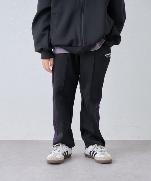 PENNEYS(ぺニーズ)の「KIDS【FOX×TYPY】(ジュニアサイズあり)ストレッチジャージトラックパンツ(スウェットパンツ・キッズ・ブラウン/ネイビー/ブラック・SMALL/MEDIUM/LARGE/X-LARGE/XX-LARGE)」の19枚目の写真