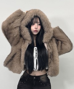 Egg Fur Coat / エッグファーコート（ムートンコート）｜leinwande