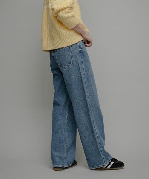 NEEDBY heritage(ニードバイヘリテージ)の「NEEDBY heritage MEI(デニムパンツ・レディース・インディゴブルー・25/26/24)」の6枚目の写真