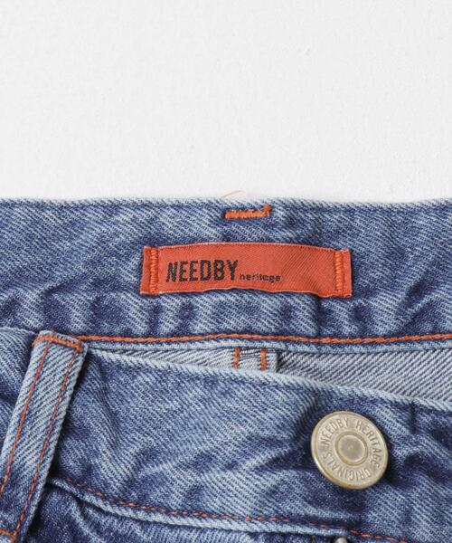 NEEDBY heritage(ニードバイヘリテージ)の「NEEDBY heritage MEI(デニムパンツ・レディース・インディゴブルー・25/26/24)」の14枚目の写真