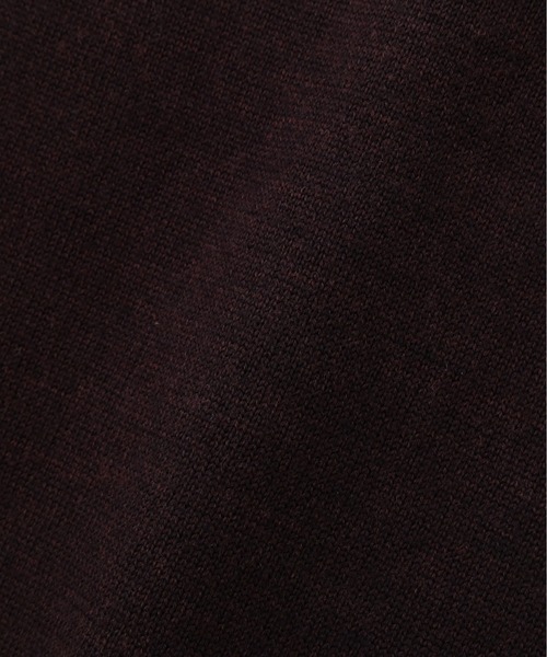 MARGARET HOWELL（マーガレットハウエル）の「WASHABLE WOOL SILK（ニット/セーター・メンズ・ダークブラウン/ベージュ/ブラック・LARGE/MEDIUM）」の11枚目の写真