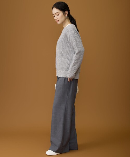 自由区(ジユウク)の「ソフトウールブレンドワイド パンツ(その他パンツ・レディース・グレー系/ベージュ系・44/46)」の17枚目の写真