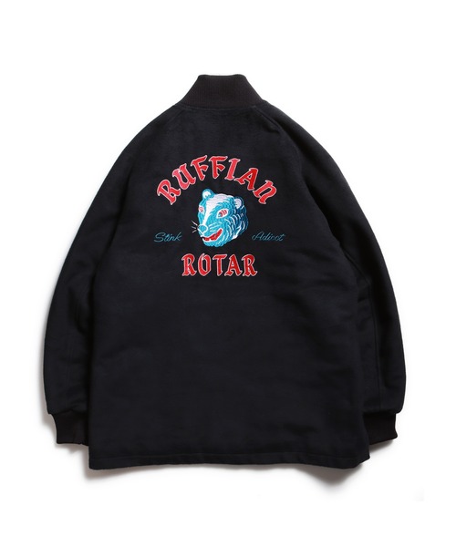 ROTAR(ローター)の「Ruffian Pharaoh Court(スタジャン・メンズ・ブラック/チャコールグレー・MEDIUM/LARGE/X-LARGE)」の18枚目の写真