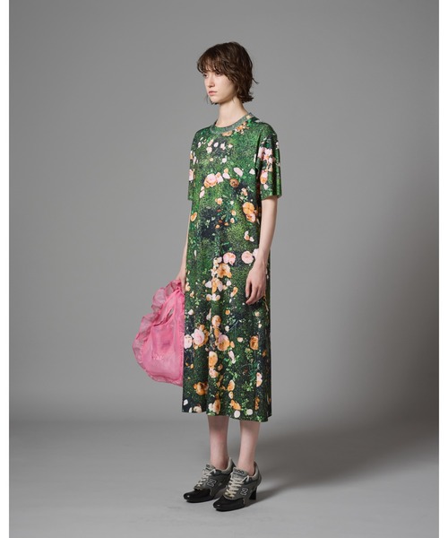 NON TOKYO（ノントーキョー）の「NON TOKYO/ノントーキョー/プリントリブ半袖ワンピース（ワンピース・レディース・その他/その他1/その他2・1/2）」の5枚目の写真