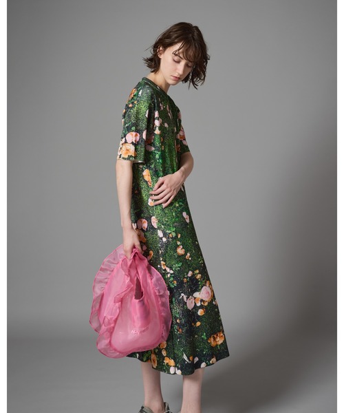 NON TOKYO（ノントーキョー）の「NON TOKYO/ノントーキョー/プリントリブ半袖ワンピース（ワンピース・レディース・その他/その他1/その他2・1/2）」の7枚目の写真