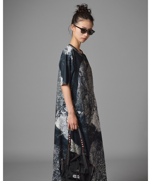 NON TOKYO（ノントーキョー）の「NON TOKYO/ノントーキョー/プリントリブ半袖ワンピース（ワンピース・レディース・その他/その他1/その他2・1/2）」の19枚目の写真