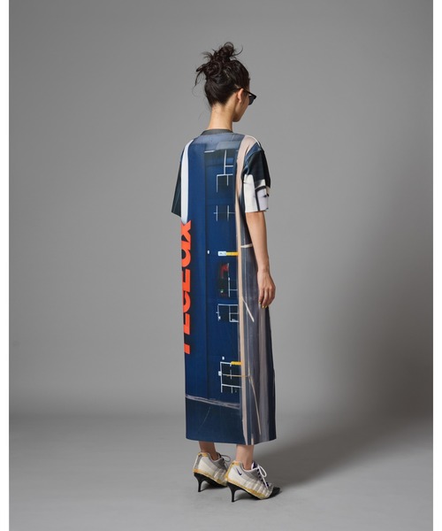 NON TOKYO（ノントーキョー）の「NON TOKYO/ノントーキョー/プリントリブ半袖ワンピース（ワンピース・レディース・その他/その他1/その他2・1/2）」の13枚目の写真