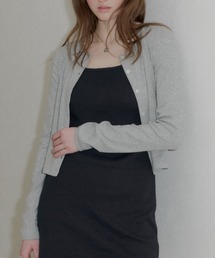 GIUNON | eyelet scallop soft cardigan / アイレットスカラップソフトカーディガン(カーディガン/ボレロ)