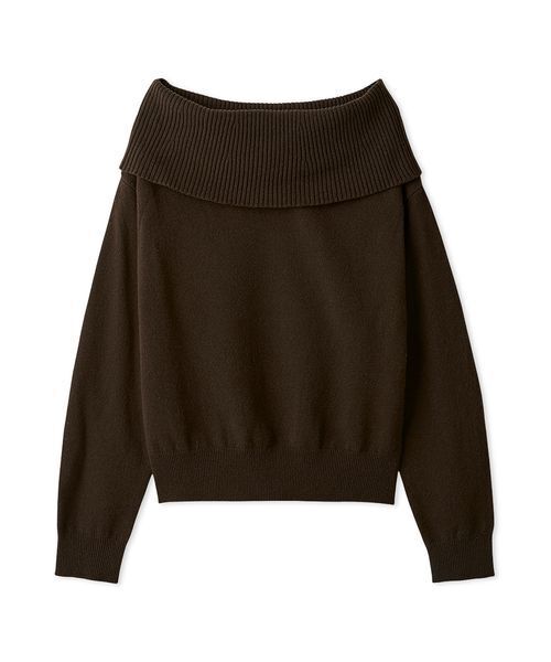 ピュアウールルーズ2wayオフショルニット（ニット/セーター）｜Mila
