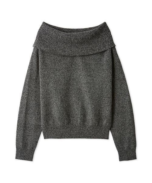 ピュアウールルーズ2wayオフショルニット（ニット/セーター）｜Mila