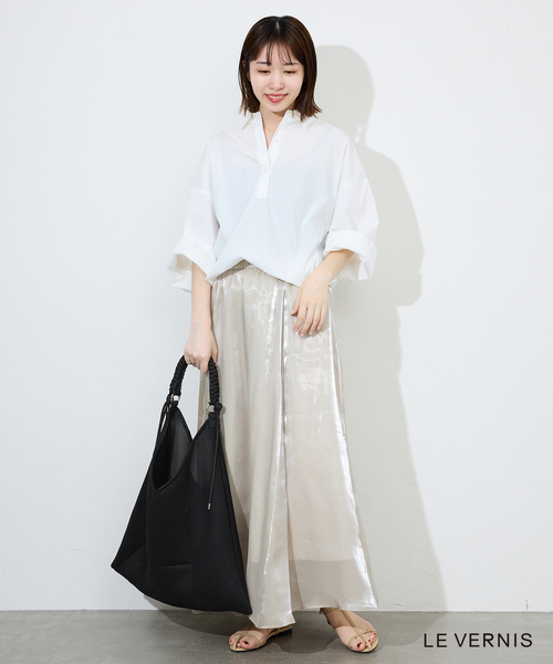 LE VERNIS（ル・ベルニ）の「《WEB限定/追加2》LE VERNIS パラコードハンドルメッシュバック 235-211505（ショルダーバッグ・レディース・ブラック・FREE）」の3枚目の写真