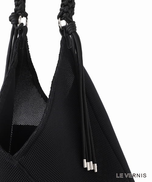 LE VERNIS（ル・ベルニ）の「《WEB限定/追加2》LE VERNIS パラコードハンドルメッシュバック 235-211505（ショルダーバッグ・レディース・ブラック・FREE）」の20枚目の写真
