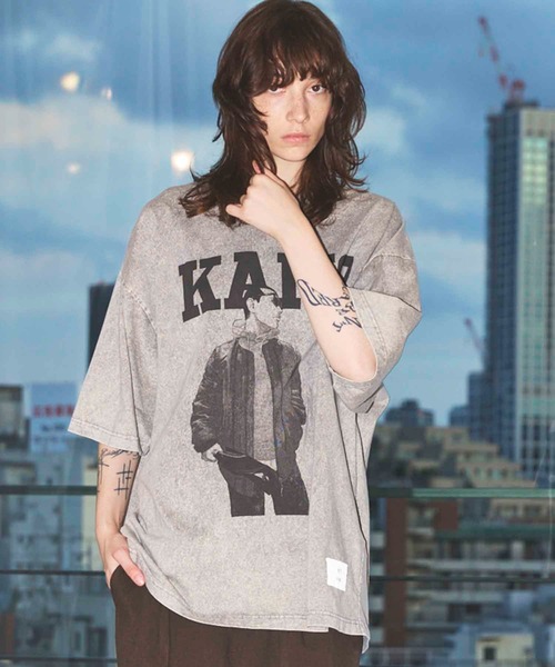 MAISON SPECIAL(メゾンスペシャル)の「【MA_Label】「外道の歌」Prime-Over Crew Neck T-shirt/プライムーバークルーネックティーシャツ【MAISON SPECIAL/メゾンスペシャル】(Tシャツ/カットソー・メンズ・その他2/その他3/その他5/その他6/その他4/その他1・2/1)」の3枚目の写真