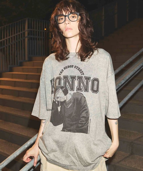 MAISON SPECIAL(メゾンスペシャル)の「【MA_Label】「外道の歌」Prime-Over Crew Neck T-shirt/プライムーバークルーネックティーシャツ【MAISON SPECIAL/メゾンスペシャル】(Tシャツ/カットソー・メンズ・その他2/その他3/その他5/その他6/その他4/その他1・2/1)」の1枚目の写真