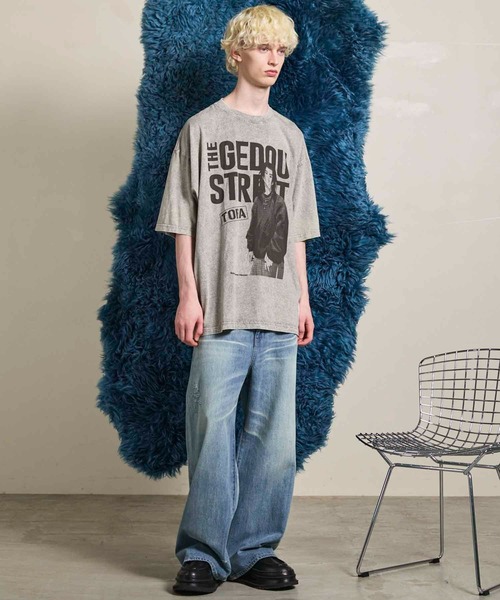 MAISON SPECIAL(メゾンスペシャル)の「【MA_Label】「外道の歌」Prime-Over Crew Neck T-shirt/プライムーバークルーネックティーシャツ【MAISON SPECIAL/メゾンスペシャル】(Tシャツ/カットソー・メンズ・その他2/その他3/その他5/その他6/その他4/その他1・2/1)」の9枚目の写真