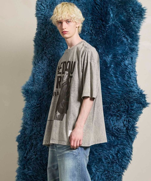 MAISON SPECIAL(メゾンスペシャル)の「【MA_Label】「外道の歌」Prime-Over Crew Neck T-shirt/プライムーバークルーネックティーシャツ【MAISON SPECIAL/メゾンスペシャル】(Tシャツ/カットソー・メンズ・その他2/その他3/その他5/その他6/その他4/その他1・2/1)」の13枚目の写真