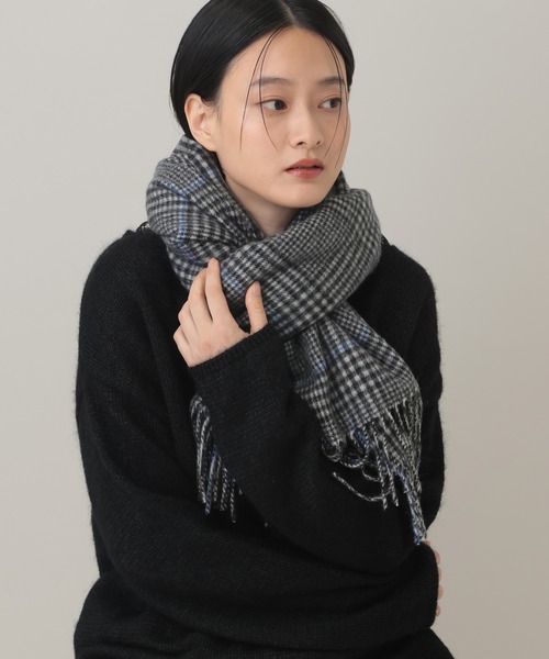 カシミヤコンチェックストール（ストール/ショール）｜A part by