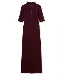 SNIDEL | ハーフスリーブポロカットセット(ワンピース)