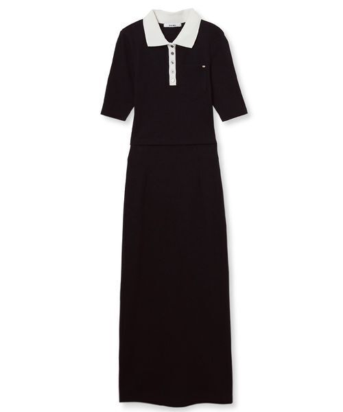 ハーフスリーブポロカットセット（ワンピース）｜SNIDEL（スナイデル