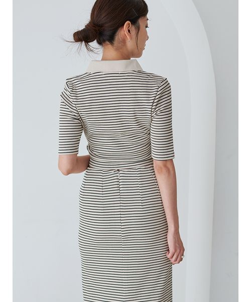 ハーフスリーブポロカットセット（ワンピース）｜SNIDEL