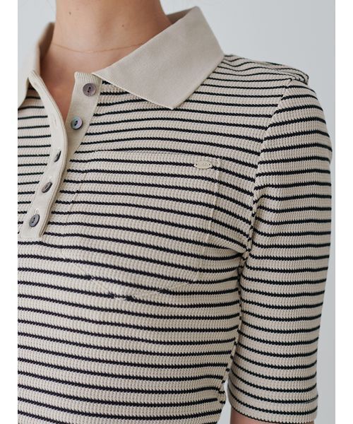 ハーフスリーブポロカットセット（ワンピース）｜SNIDEL（スナイデル