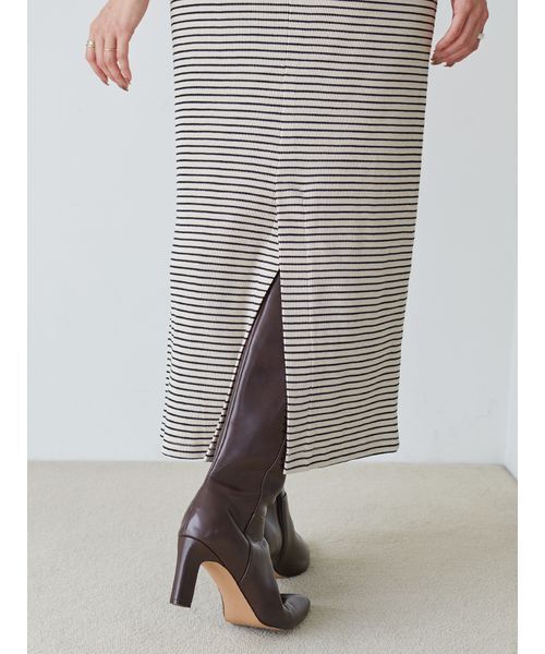 SNIDEL（スナイデル）の「ハーフスリーブポロカットセット（ワンピース・レディース・アイボリー/ブラック/ネイビー/ブラウン・0/1）」の15枚目の写真