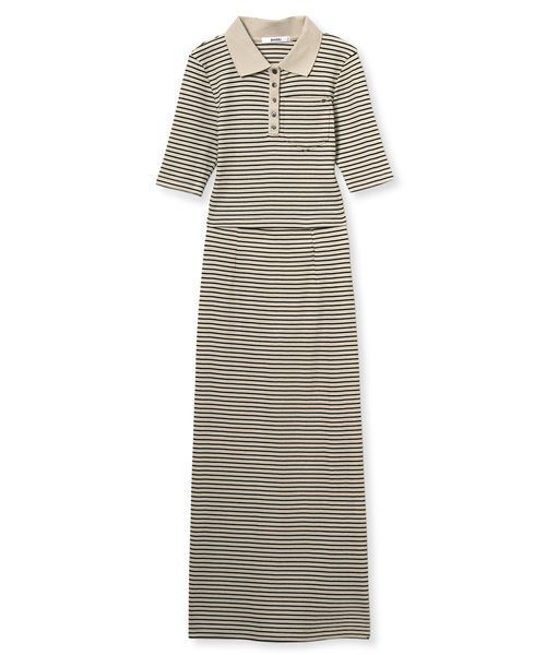 ハーフスリーブポロカットセット（ワンピース）｜SNIDEL