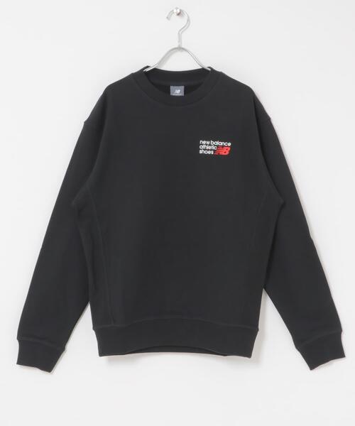 NEW BALANCE（ニューバランス）の「NEW BALANCE　Athletics プレミアムロゴスウェット（スウェット・レディース・ライトグレー/アイボリー/ブラック・SMALL）」の8枚目の写真