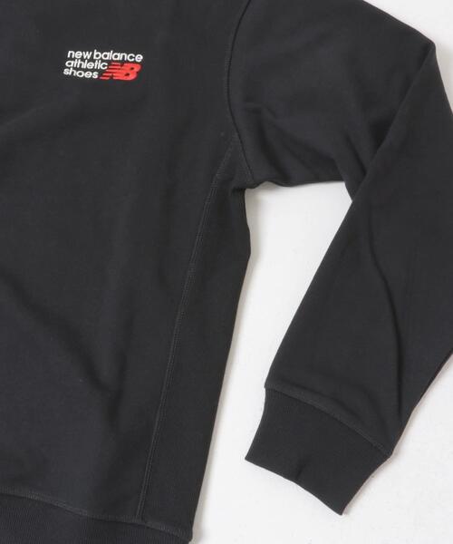 NEW BALANCE（ニューバランス）の「NEW BALANCE　Athletics プレミアムロゴスウェット（スウェット・レディース・ライトグレー/アイボリー/ブラック・SMALL）」の10枚目の写真