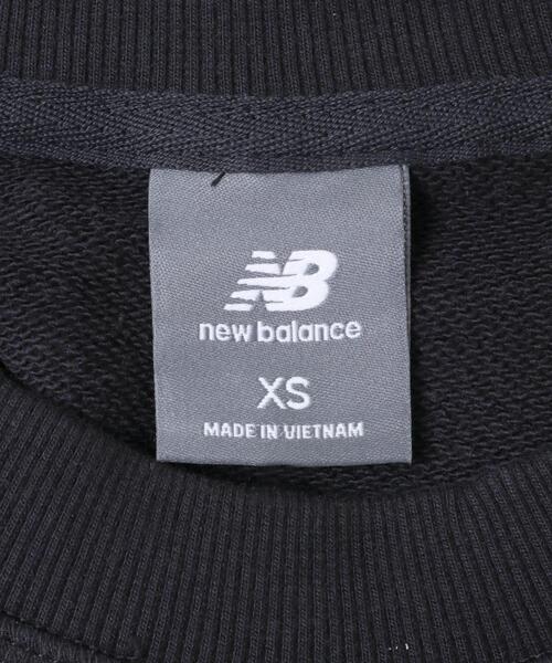 NEW BALANCE（ニューバランス）の「NEW BALANCE　Athletics プレミアムロゴスウェット（スウェット・レディース・ライトグレー/アイボリー/ブラック・SMALL）」の13枚目の写真