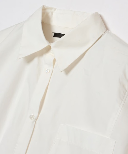 c/est（シーエ）の「c/est/シーエ ANITA ロングスリーブシャツ（シャツ/ブラウス・レディース・ブラック/オフホワイト/ブルー・FREE）」の5枚目の写真