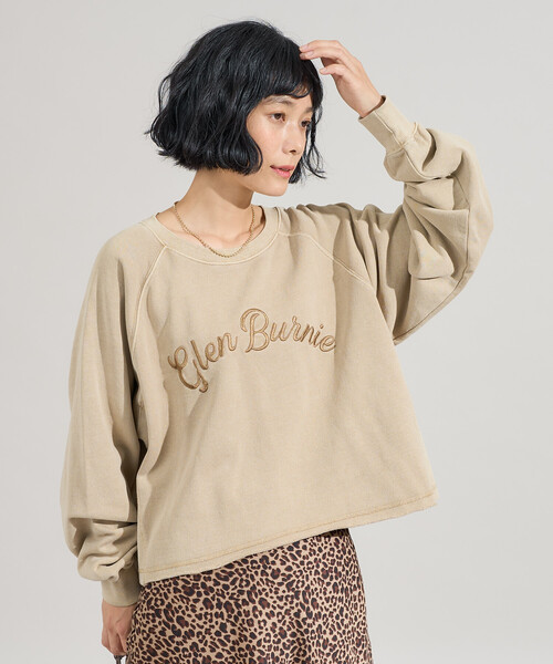 セール】ピグメント ロゴクロップドスウェット（スウェット）｜FREAK'S