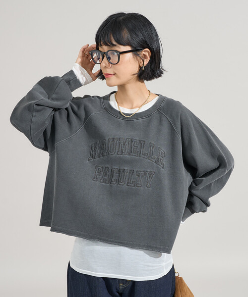 MSGM トレーナー スウェット ショート丈 クロップド 楽天市場】トレーナー レディース 韓国 クロップド ショート丈