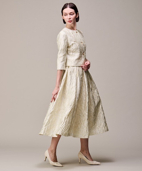 JENNE(ジェンヌ)の「ジャガードクラシカルスカート(スカート・レディース・アイボリー/ブラック・LARGE/MEDIUM/SMALL)」の21枚目の写真