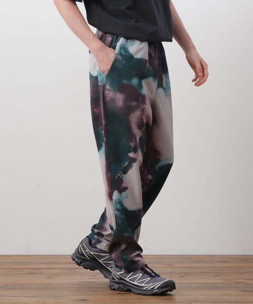 MANASTASH（マナスタッシュ）の「MANASTASH/マナスタッシュ　TIE DYE SPORTY PANTS/タイダイスポーティパンツ（その他パンツ・メンズ・ブラック/ダークグリーン系・S/XL/M/L）」の2枚目の写真