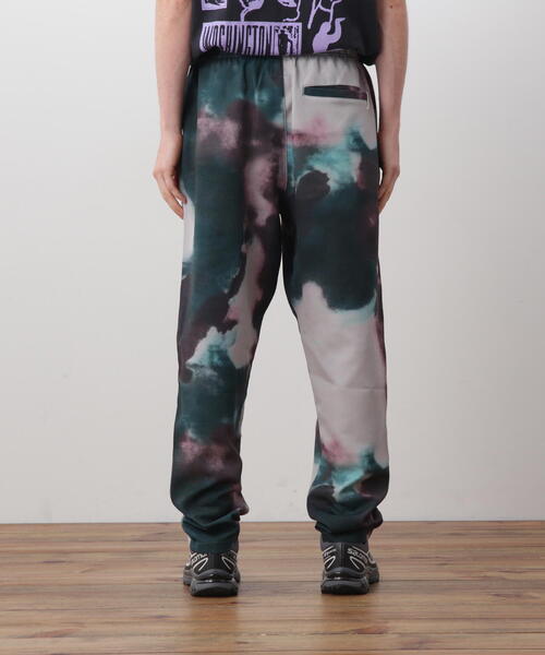 MANASTASH（マナスタッシュ）の「MANASTASH/マナスタッシュ　TIE DYE SPORTY PANTS/タイダイスポーティパンツ（その他パンツ・メンズ・ブラック/ダークグリーン系・S/XL/M/L）」の13枚目の写真
