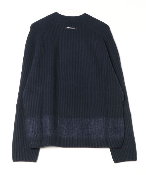 DSQUARED2(ディースクエアード)の「Chunky Knit Sweater/0252(ニット/セーター・メンズ・ネイビー・S/M/L)」の2枚目の写真