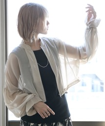 and it_ | キャンディスリーブシアーブルゾン(ブルゾン)