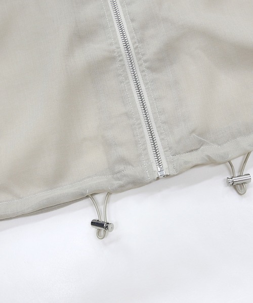 and it_（アンドイット）の「キャンディスリーブシアーブルゾン（ブルゾン・レディース・グレイッシュベージュ/ブラック・FREE）」の19枚目の写真