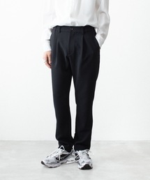 ATTACHMENT | PEストレッチ ダブルクロス レギュラーフィット イージートラウザーズ / PE STRETCH DOUBLE CLOTH REGULAR FIT EASY TROUSERS(スラックス)