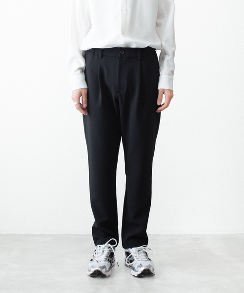 ATTACHMENT(アタッチメント)の「PEストレッチ ダブルクロス レギュラーフィット イージートラウザーズ / PE STRETCH DOUBLE CLOTH REGULAR FIT EASY TROUSERS(スラックス・メンズ・ダークブラウン/ライトグレー/ブラック・3/2/1)」の22枚目の写真