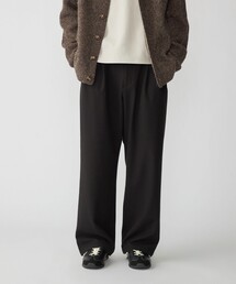 City Ambient Products | City Ambient Products: ソフト ツイード ライク 2タック ワイド スラックス(スラックス)