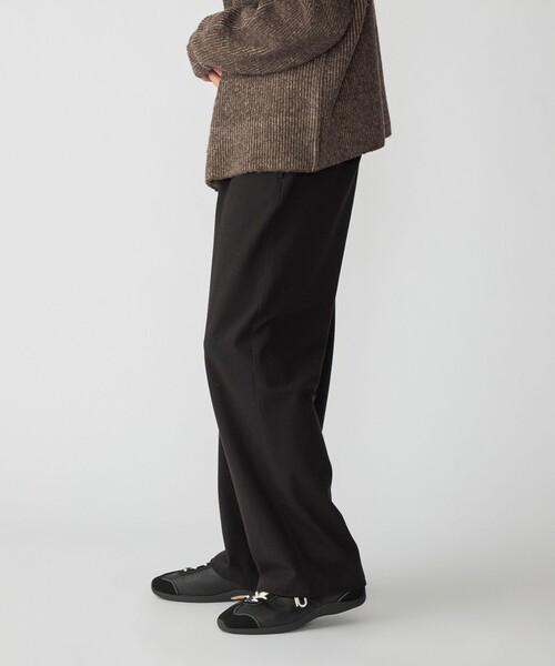 City Ambient Products（シティアンビエントプロダクツ）の「City Ambient Products: ソフト ツイード ライク 2タック ワイド スラックス（スラックス・メンズ・ネイビー/グレー/ブラック・SMALL/MEDIUM/LARGE）」の5枚目の写真