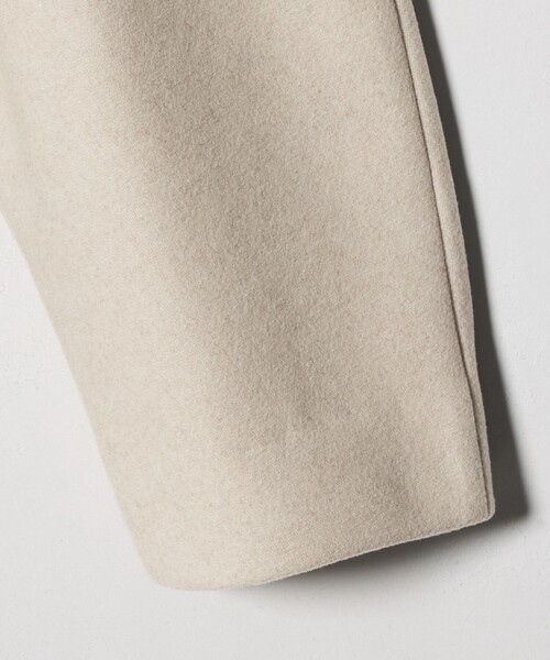 A DAY IN THE LIFE UNITED ARROWS(アデイインザライフユナイテッドアローズ)の「キーネック ショートコート <A DAY IN THE LIFE>(ノーカラーコート・レディース・ロイヤルブルー/オフホワイト/ブラック・FREE)」の13枚目の写真