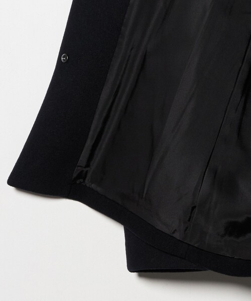 A DAY IN THE LIFE UNITED ARROWS(アデイインザライフユナイテッドアローズ)の「キーネック ショートコート <A DAY IN THE LIFE>(ノーカラーコート・レディース・ロイヤルブルー/オフホワイト/ブラック・FREE)」の19枚目の写真