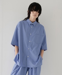 RYU | Omi-zarashi half-sleeve over shirt(シャツ/ブラウス)
