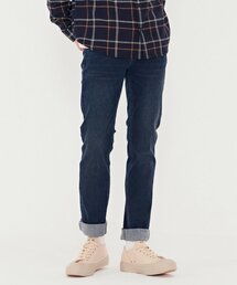 男性ヒドゥンバンディングウォッシングスリムデニム-BERK2311B0N