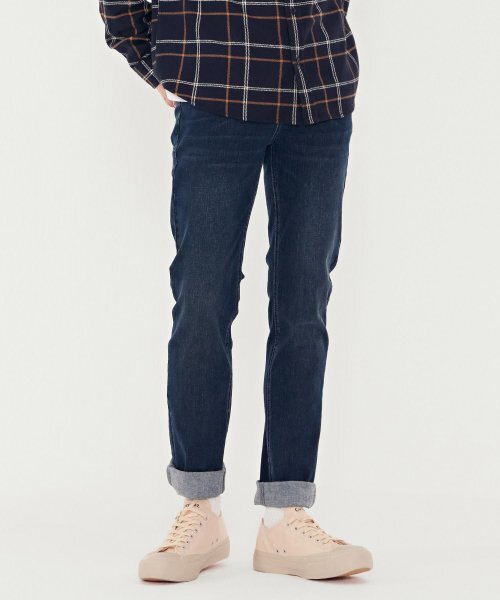 CHASECULT(チェイスカルト)の「男性ヒドゥンバンディングウォッシングスリムデニム-BERK2311B0N(デニムパンツ・メンズ・ブルー・70/76/92/96)」の1枚目の写真