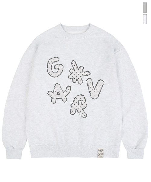 GRAVER（グレーバー）の「[ユニセックス]DOTS GRAV スウェット_ブラック（スウェット・レディース・ブラック・SMALL/MEDIUM/LARGE）」の8枚目の写真